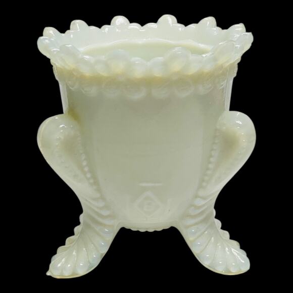 Boyds Art Glass Forget Me Not Toothpick 2000 Silver White  - B1011 - Picture 3 of 16